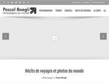 Tablet Screenshot of pascalboegli.com